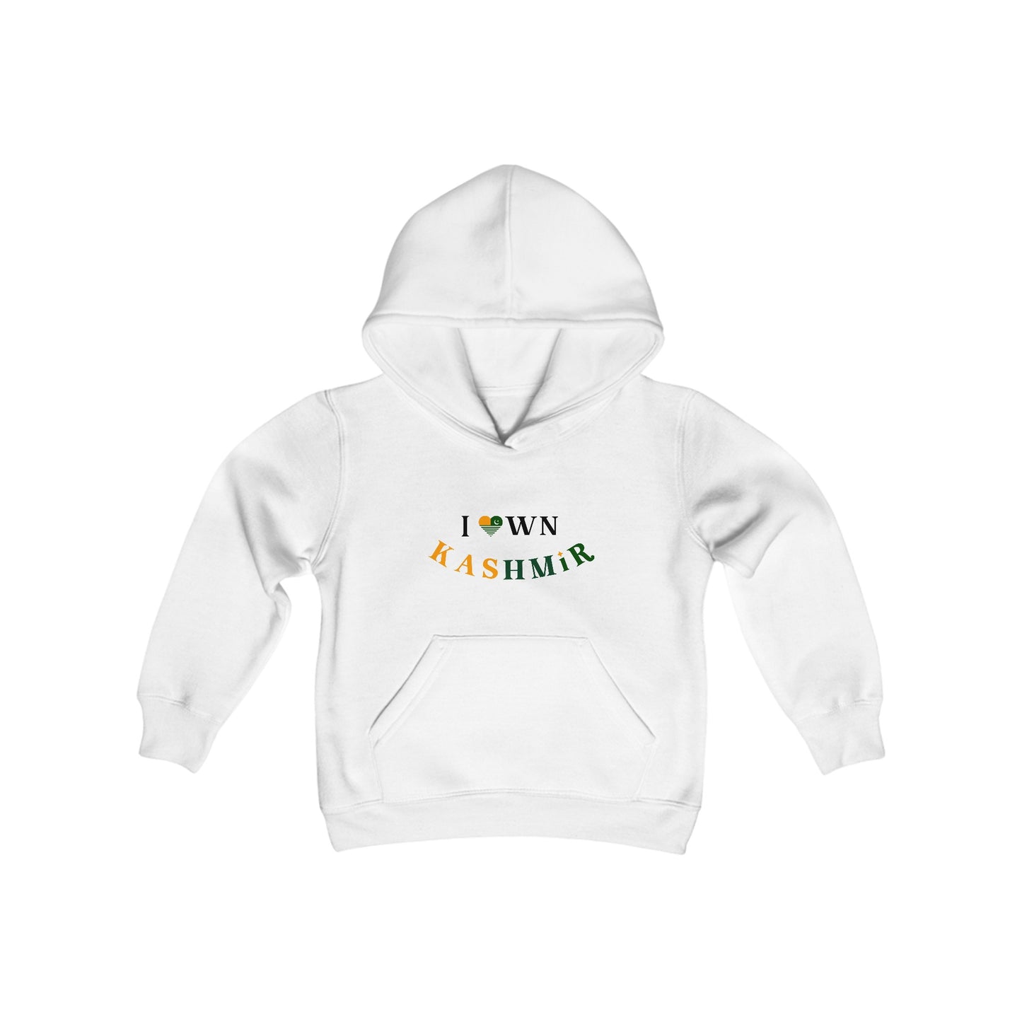 Youth Heavy Blend Hooded  personalised I Own Kashmir
